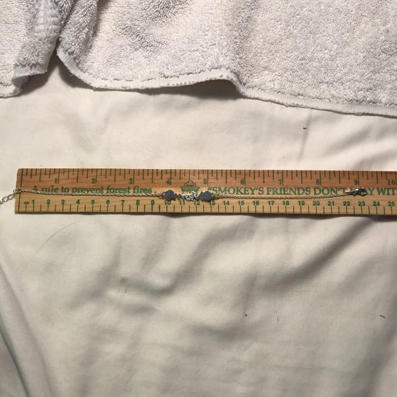 Vintage Avon Silvertone Mom Anklet with Flower Accents New in Box - Picture 8 of 10